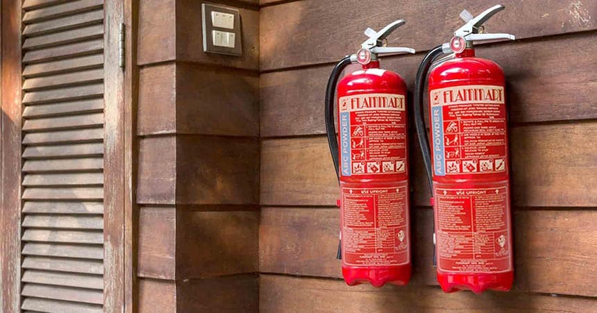 کپسول های آتش نشانی مورد نیاز در کارخانه