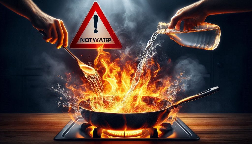 چه آتش هایی را نمی توان با آب خاموش کرد 03