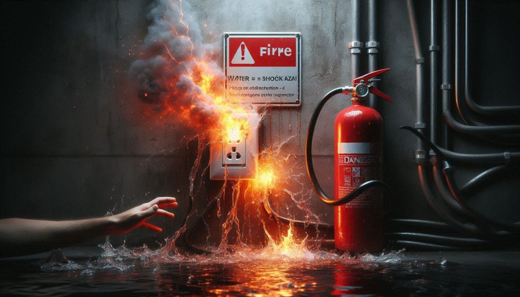 چه آتش هایی را نمی توان با آب خاموش کرد 04