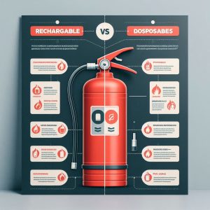 کپسول آتش نشانی قابل شارژ یا یک بار مصرف 02