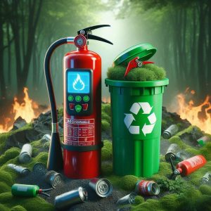 کپسول آتش نشانی قابل شارژ یا یک بار مصرف 07