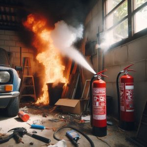 کپسول آتش نشانی قابل شارژ یا یک بار مصرف 08